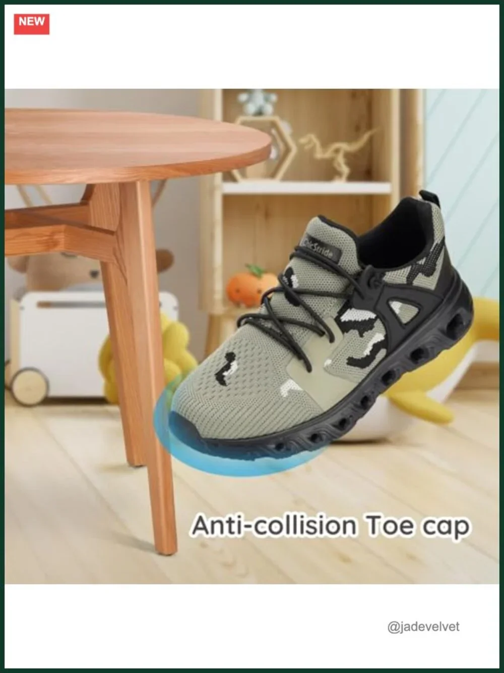 Kids Slip On Running Shoes Athletic Walking Sneakers Breathable Lightweight